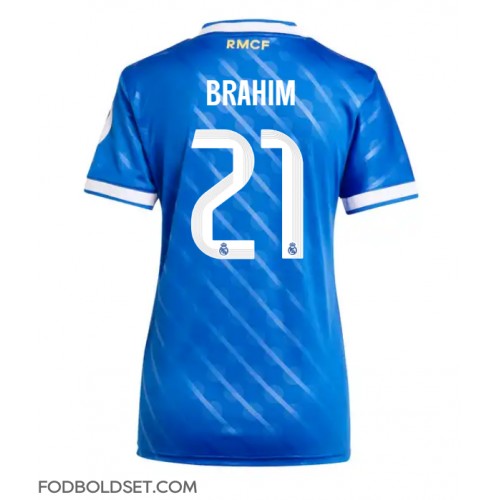 Real Madrid Brahim Diaz #21 Tredjetrøje Dame 2025-26 Kortærmet